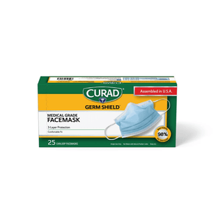 MASK FACE PROCEDURE EARLOOPS  25 CT | Quantity - 1x 12 Each / Case