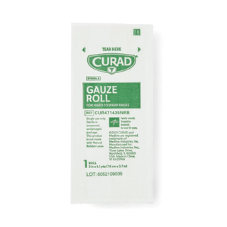 CURAD ROLLED GAUZE FIRST AID 3  5CT | Quantity - 1x 1 Box / Box