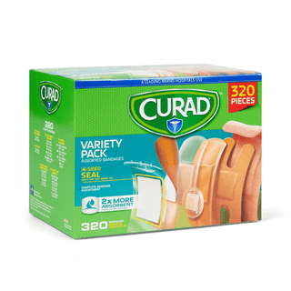 CURAD BANDAGES ASST 320CT/BX | Quantity - 1x 1 Box / Box