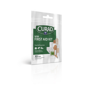 FIRST AID KIT  CURAD  BAG  30 CT | Quantity - 1x 1 Each / Each