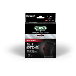 SUPPORT KNEE ELASTIC L/XL INFRARED 1 EA | Quantity - 1x 1 Each / Each