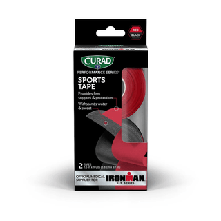 TAPE SPORT 2-PACK BLACKRED 1.5X10YD 1EA | Quantity - 1x 1 Each / Each