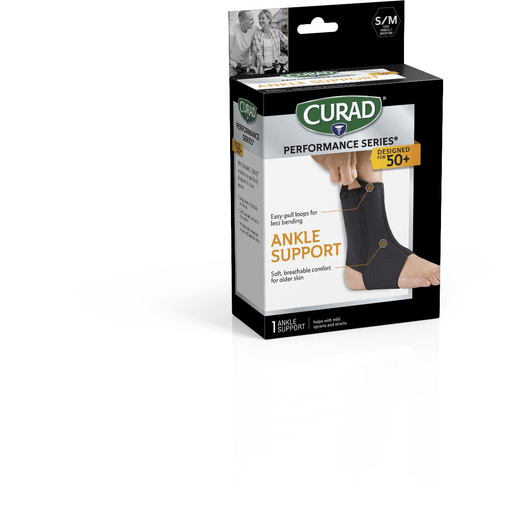 SUPPORT ANKLE NEOPRENE OPEN HEEL MED SR