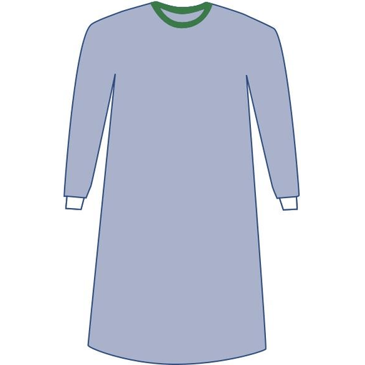 GOWN NONRNF L 100/CS