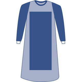 GOWN POLYRNF BRTHSLV XL 100/CS