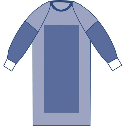 GOWN AURORA POLYRNF RAGLAN XL ST 30/CS | Quantity - 1x 30 Each / Case