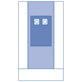DRAPE FEM ANGIO W/ADJ FENESTRATION 10/CS