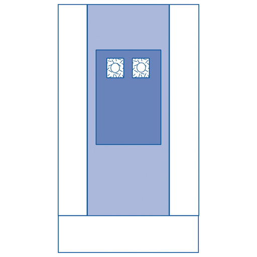 DRAPE FEM ANGIO W/ADJ FENESTRATION 10/CS