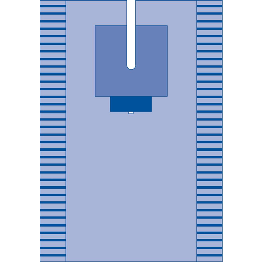 DRAPE EENT SPLIT ST 1EA