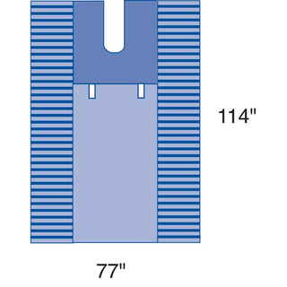 PACK SHOULDER DRAPE 8/CS | Quantity - 1x 8 Each / Case