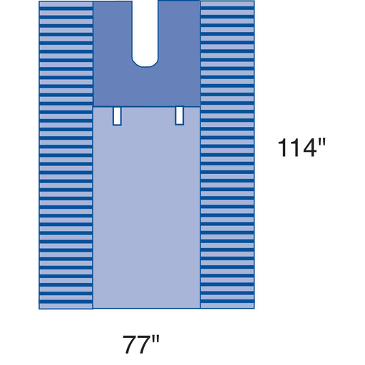 PACK SHOULDER DRAPE 8/CS | Quantity - 1x 8 Each / Case
