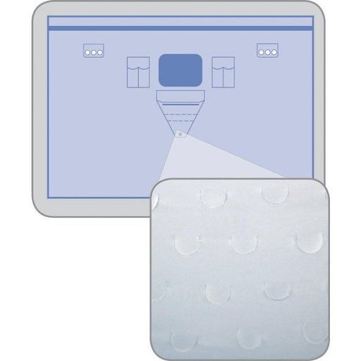 DRAPE ISOLATION INCISE INVISISHIELD