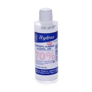 ALCOHOL RUBBING 70%CENT-ISOPROPYL 4OZBOT | Quantity - 1x 60 Each / Case