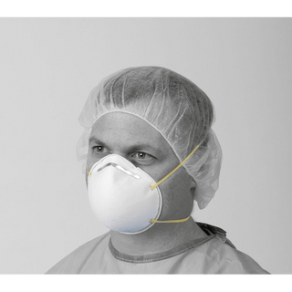 SURG N95 RESP  CONE  REGULAR  WHITE