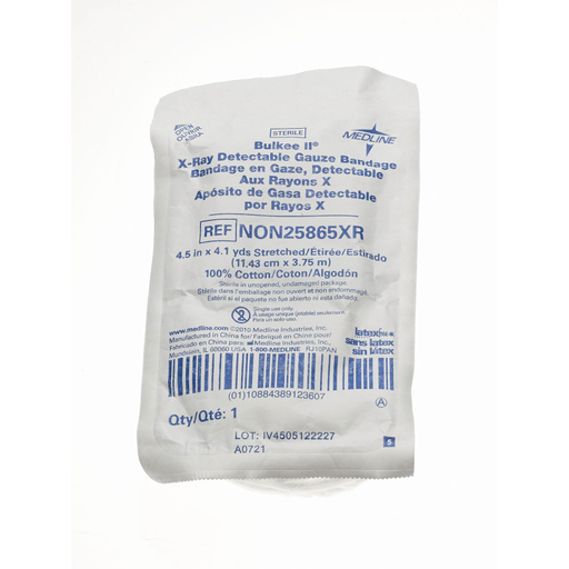 BANDAGE GAUZE BULKEE XRAY 4.5X4.1YD
