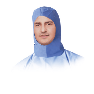 HOOD SURGEON MLTI LYR TIE UNDER CHIN BLU