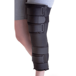 IMMOBILIZER KNEE CUT AWAY DLX 16  UNV EA | Quantity - 1x 1 Each / Each