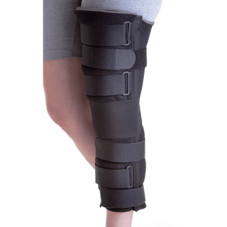 IMMOBILIZER KNEE CUT AWAY DLX 19  UNV EA | Quantity - 1x 1 Each / Each