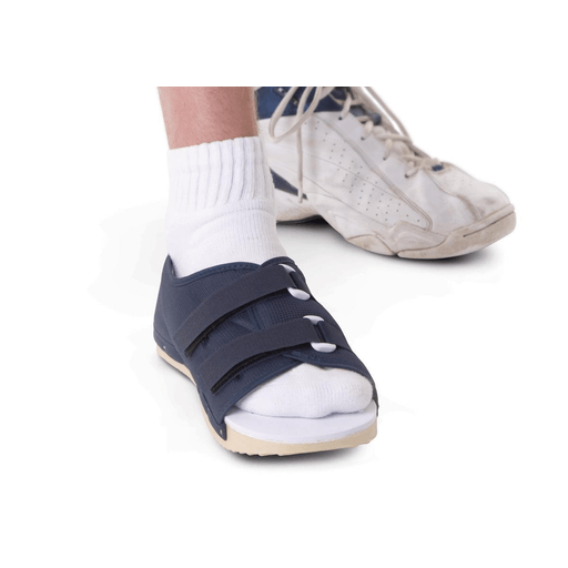 SHOE POST OP RIGD NVY 12.5X4.25IN MEN XL