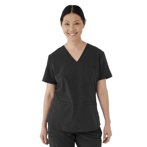 TOP SCRUB AVE WOMENS LEX BLK XXS