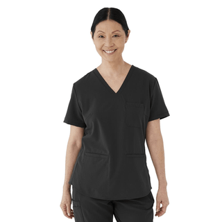 TOP SCRUB AVE WOMENS LEX BLK XXS | Quantity - 1x 1 Each / Each