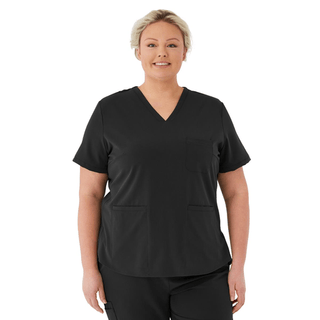 TOP SCRUB AVE WMN LEX BLK 3XL | Quantity - 1x 1 Each / Each