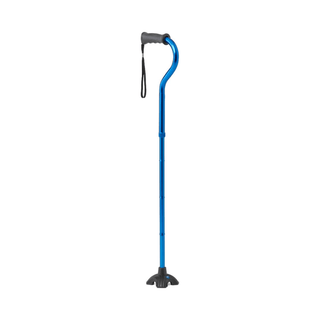 CANE  FOLDING  OFFSET  4PT BLUE | Quantity - 1x 1 Each / Each