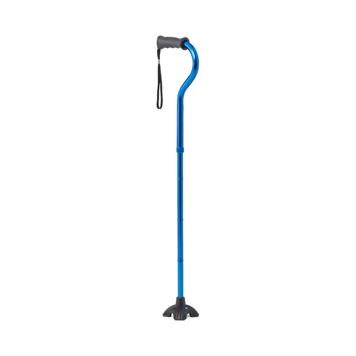CANE  FOLDING  OFFSET  4PT BLUE | Quantity - 1x 1 Each / Each