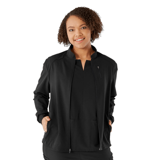 JACKET SCRUB AVE WMN SOLANO BLK S | Quantity - 1x 1 Each / Each