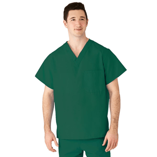 TOP SCRUB REV A-STAT EMERALD ANG-CC LG | Quantity - 1x 1 Each / Each