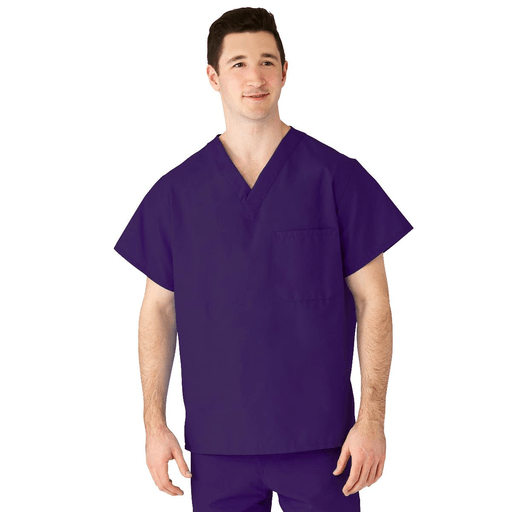 TOP SCRUB REV A-STAT PURPLE ANG-CC MD | Quantity - 1x 1 Each / Each