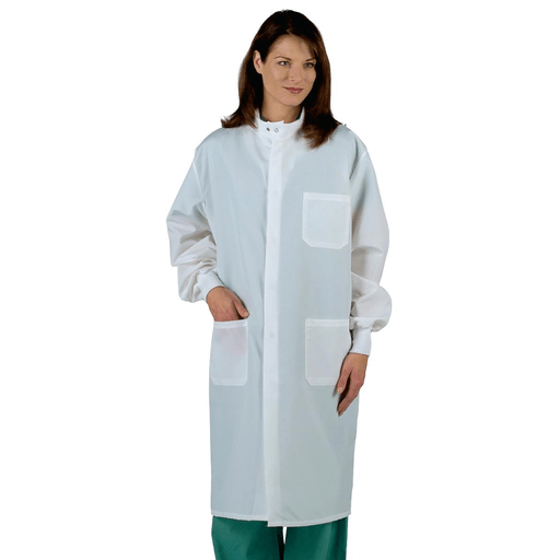 COAT LAB UNISEX WHITE BARRIER XS | Quantity - 1x 1 Each / Each