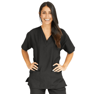 TUNIC SCRUB PMAX BLACK S | Quantity - 1x 1 Each / Each