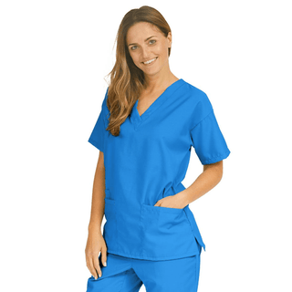 TUNIC  SCRUB TOP   PMAX  ROYL  M | Quantity - 1x 1 Each / Each