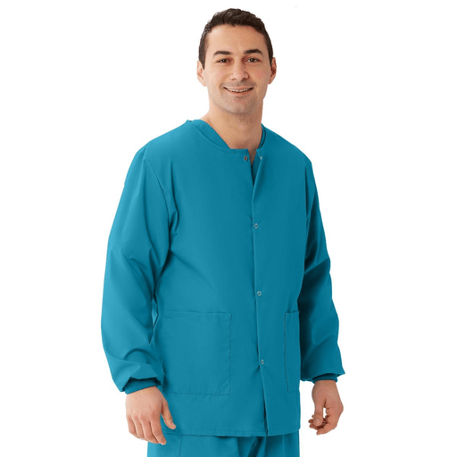 JACKET SCRUB A-S PEACOCK UNISEX SMALL | Quantity - 1x 1 Each / Each