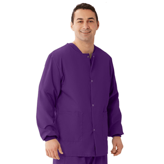 JACKET SCRUB REG PURPLE UNISEX 3XL | Quantity - 1x 1 Each / Each