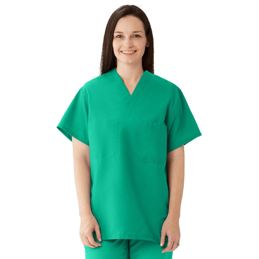 TOP SCRUB REV 2PKT JADE MDL-CC XS