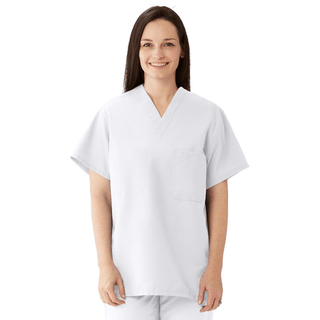 TOP SCRUB REV 2PKT WHITE MDL-CC 3XL | Quantity - 1x 1 Each / Each