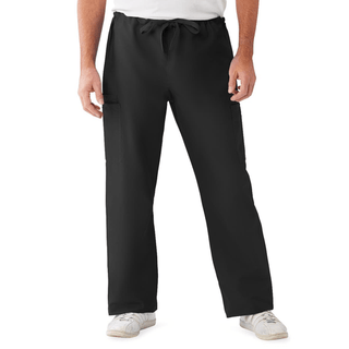 PANT SCRUB CARGO NON-REV BLACK 4XL