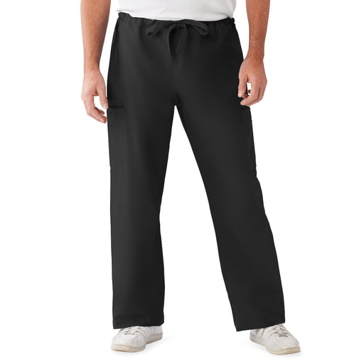 PANT SCRUB CARGO NON-REV BLACK SM