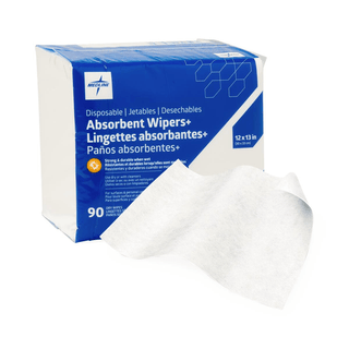 MEDLINE ABSORBENT WIPER 12X13