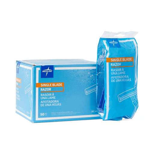 RAZOR SINGLE BLADE 50/BX | Quantity - 1x 50 Each / Box