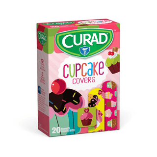 BANDAGE  CURAD  CUPCAKE COVERS  20 CT | Quantity - 1x 24 Box / Case