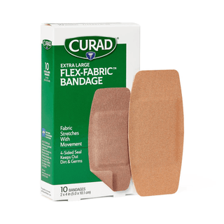 XL FABRIC  CURAD  10CT  2 X4   24BX/CS | Quantity - 1x 24 Box / Case