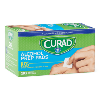 PAD PREP ALCOHOL MED 2PLY STERILE 36 | Quantity - 1x 30 Box / Case