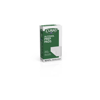 PAD PREP ALCOHOL CURAD STERILE 2PLY 50CT | Quantity - 1x 24 Box / Case