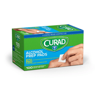 PAD PREP ALCOHOL CURAD MEDIUM 2-PLY MD | Quantity - 1x 30 Box / Case