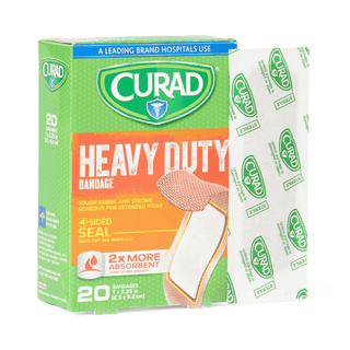 BANDAGE HEAVY DUTY CURAD 1 X3.25  20CT | Quantity - 1x 24 Box / Case