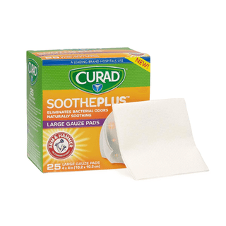 ARM&HAMMER PAD GAUZE 4X4 25EA/BX 24BX/CS | Quantity - 1x 24 Each / Case