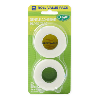 TAPE SENSITIVE SKIN  PAPER 1 X10YD 2/BLS | Quantity - 1x 24 Each / Case